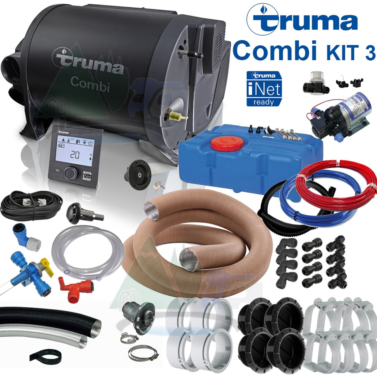 Truma Combi 6E Air and Water Heat kit 3 — NetBerg - Sjálfbærnilausnir